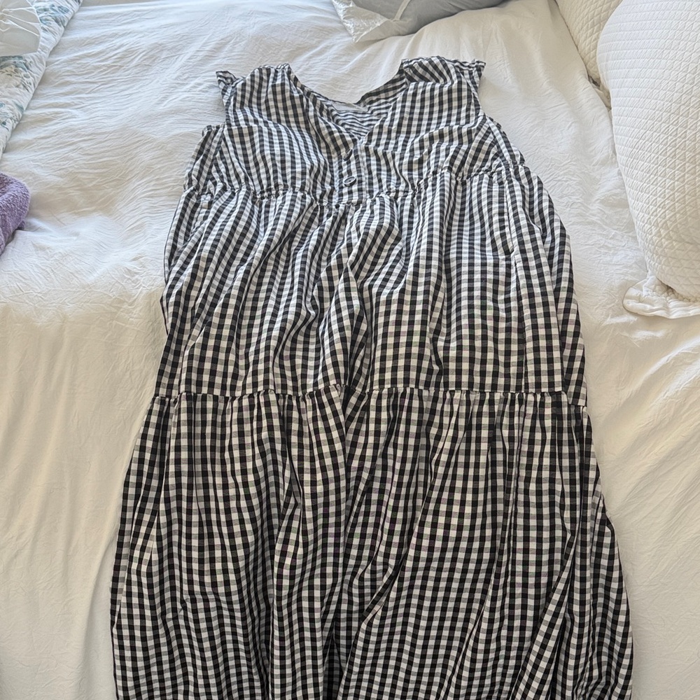 Everlane Black and White Gingham Women's dress